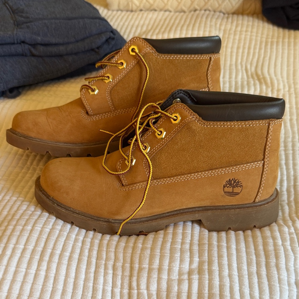 Timberland Tan and Brown Boots
